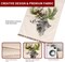 Christmas Cotton Linen Table Runner 72inch Elk Pattern Embroidery Farmhouse Xmas Tree Reindeer Table Runners for Dinning Table,Farmhouse Kitchen Decor,Holiday Dinner Decoration(White